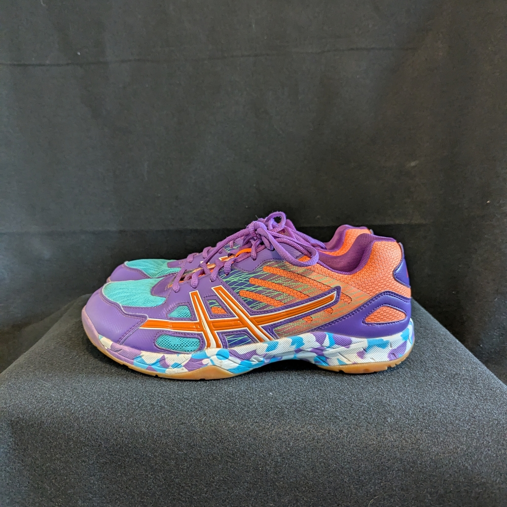 Lefus Colorful Women's Sneakers Sz 10 Pickleball Shoes Excel Used Condition